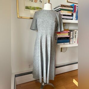 Zara Gray Midi Dress
